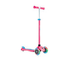 Globber PRIMO PLUS with Lights - Fuchsia Pink / Sky Blue V572-442-610-4