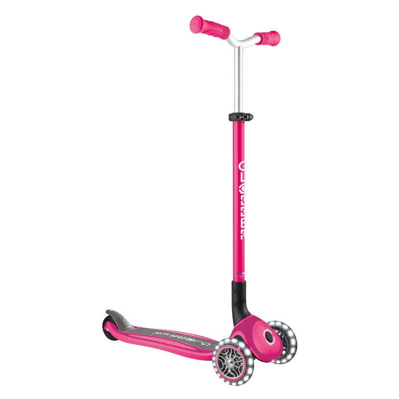 Globber Master with Lights - Pink V572-663-110