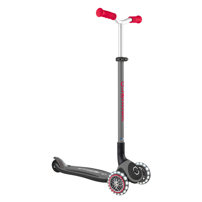 Globber Master with Lights - Black/Red V572-663-120