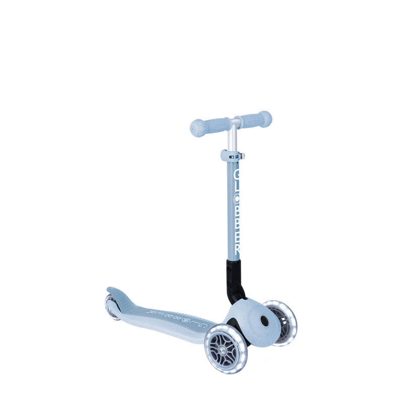 Globber ECOLOGIC JUNIOR Foldable Scooter Lights - Blueberry V572-692-501-2
