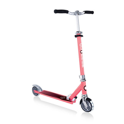 Globber FLOW ELEMENT Scooter with lights - Coral Pink V572-721-177