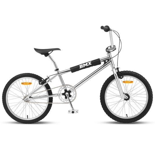 Progear Bikes Classic BMX Bike 20" in Metallic Chrome V572-BIKPBMXCP