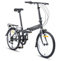 Progear Bikes Nomad Folding Bike 20" in Grey V572-BIKPNOMAD20GRY