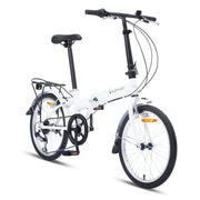 Progear Bikes Nomad Folding Bike 20" in Pearl White V572-BIKPNOMAD20WHT