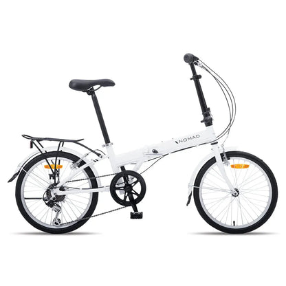 Progear Bikes Nomad Folding Bike 20" in Pearl White V572-BIKPNOMAD20WHT