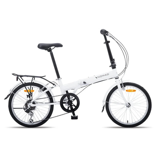 Progear Bikes Nomad Folding Bike 20" in Pearl White V572-BIKPNOMAD20WHT