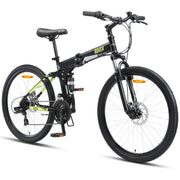 Progear Bikes ROVER Folding MTB 26" in Black V572-BIKPROVER26BK