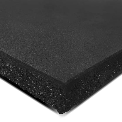 CORTEX 50mm Commercial Dual Density Rubber Gym Floor Tile Mat (1m x 1m) V572-CSAC-MATDD50-1