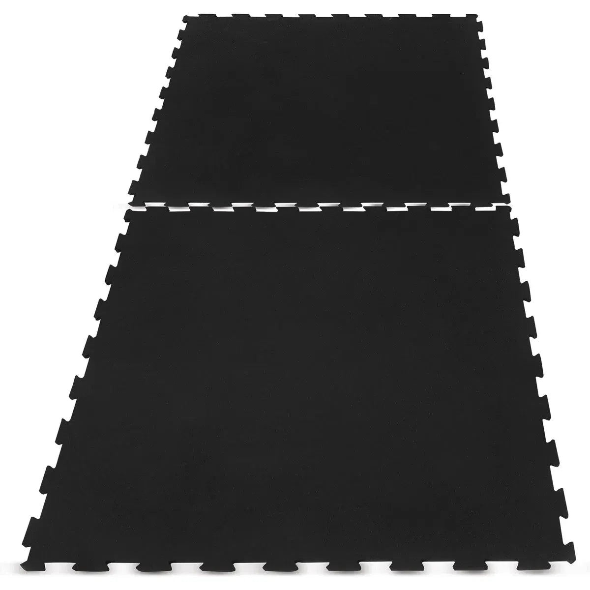 CORTEX 10mm Commercial Interlocking Rubber Gym Tile Mat (1m x 1m) - Set of 16 V572-CSAC-MATIN10-16