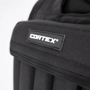 CORTEX 20kg Adjustable Weight Vest with 1kg Increments in Black V572-CSAC-WVEST-20