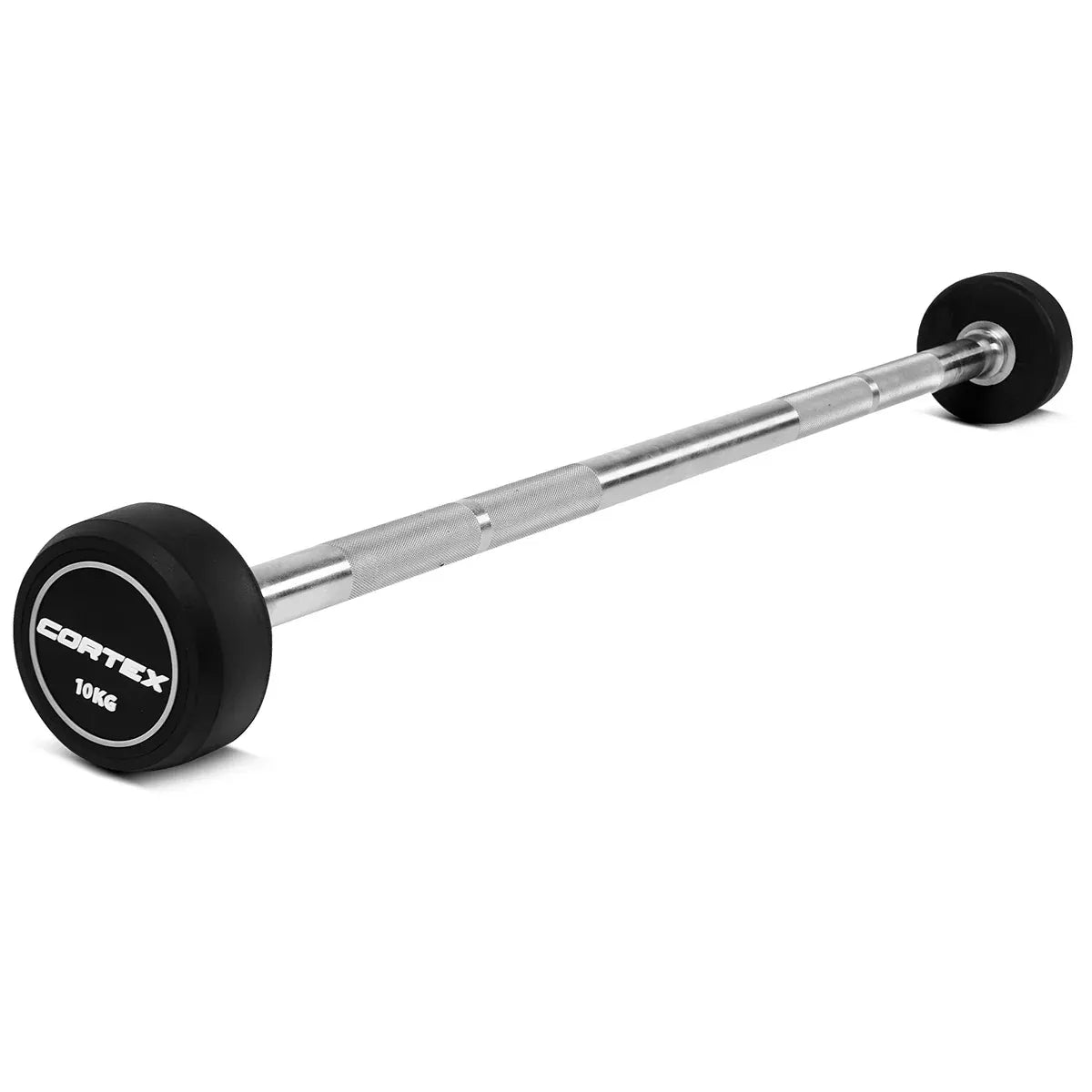 CORTEX 100kg ALPHA Series Fixed Barbell Set with Stand V572-CSBB-STD100