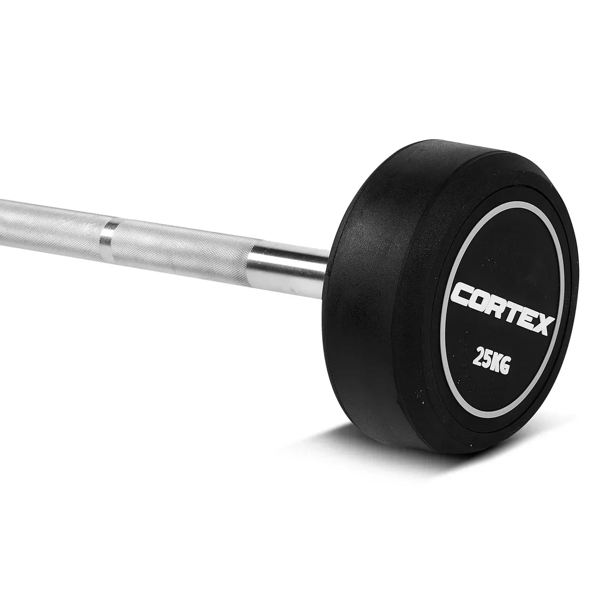 CORTEX 100kg ALPHA Series Fixed Barbell Set with Stand V572-CSBB-STD100