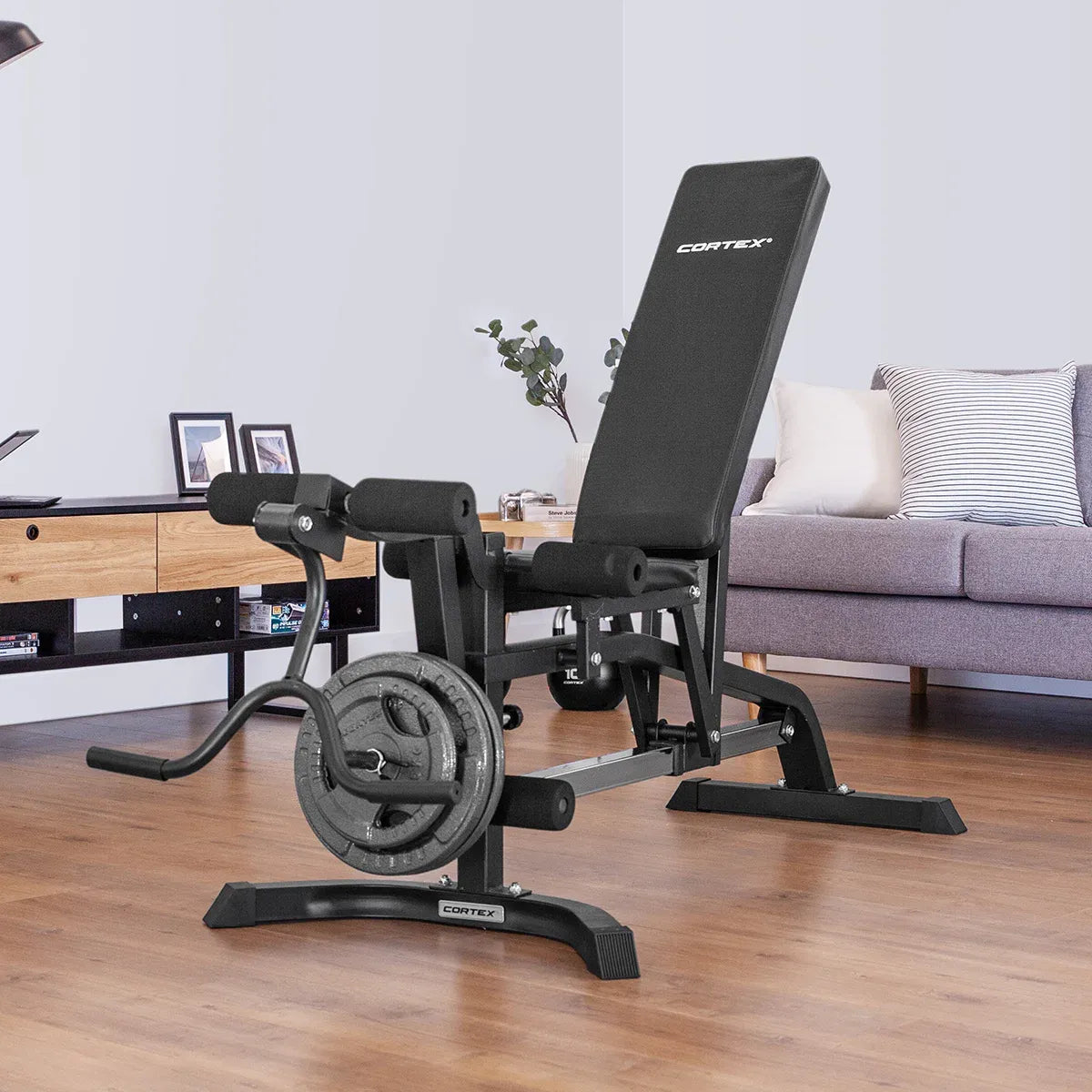 CORTEX BN-11 FID Bench with Preacher Curl and Leg Curl/Extension V572-CSST-BENCHBN11