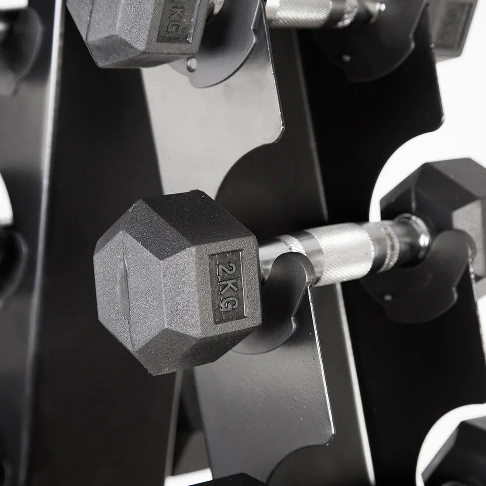 CORTEX 110kg Hex Fixed Dumbbell Set (1-10kg Pairs) V572-CSST-DBHSET-110