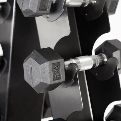 CORTEX 110kg Hex Fixed Dumbbell Set (1-10kg Pairs) V572-CSST-DBHSET-110