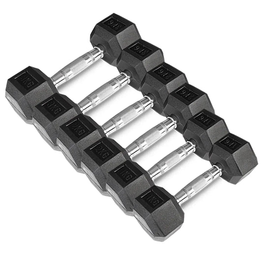 CORTEX 1kg to 3kg Hex Dumbbell Set V572-CSST-DBHSET-12