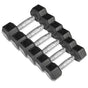 CORTEX 1kg to 3kg Hex Dumbbell Set V572-CSST-DBHSET-12