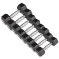 CORTEX 56kg Hex Fixed Dumbbell Set (4, 6, 8, 10kg Pairs) V572-CSST-DBHSET-56