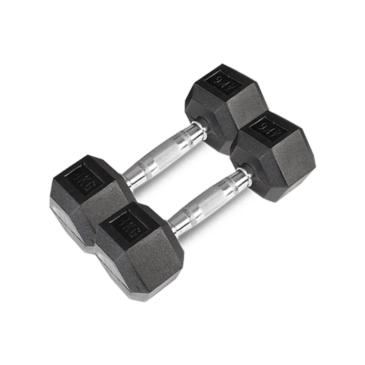 CORTEX 56kg Hex Fixed Dumbbell Set (4, 6, 8, 10kg Pairs) V572-CSST-DBHSET-56