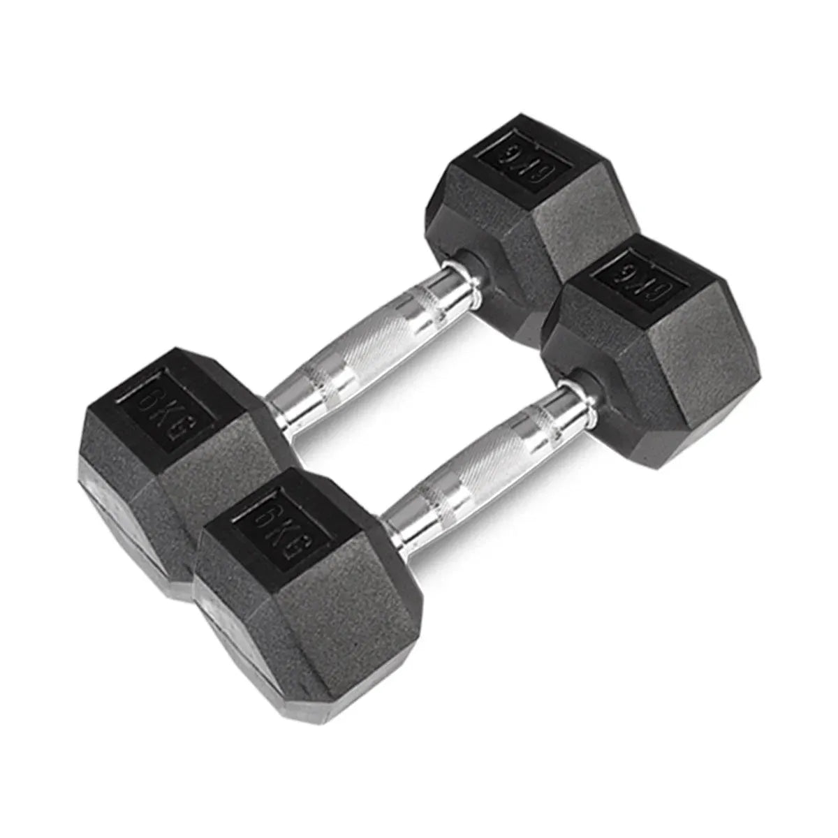 CORTEX 56kg Hex Fixed Dumbbell Set (4, 6, 8, 10kg Pairs) V572-CSST-DBHSET-56