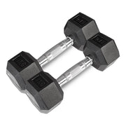 CORTEX 56kg Hex Fixed Dumbbell Set (4, 6, 8, 10kg Pairs) V572-CSST-DBHSET-56