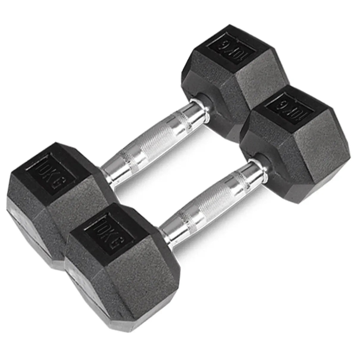 CORTEX 56kg Hex Fixed Dumbbell Set (4, 6, 8, 10kg Pairs) V572-CSST-DBHSET-56