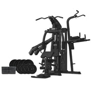 CORTEX GS7 Multi Station Multi-Function Home Gym with 98kg Stack + 60kg Standard Weights for Squat Station V572-CSST-GS7-B