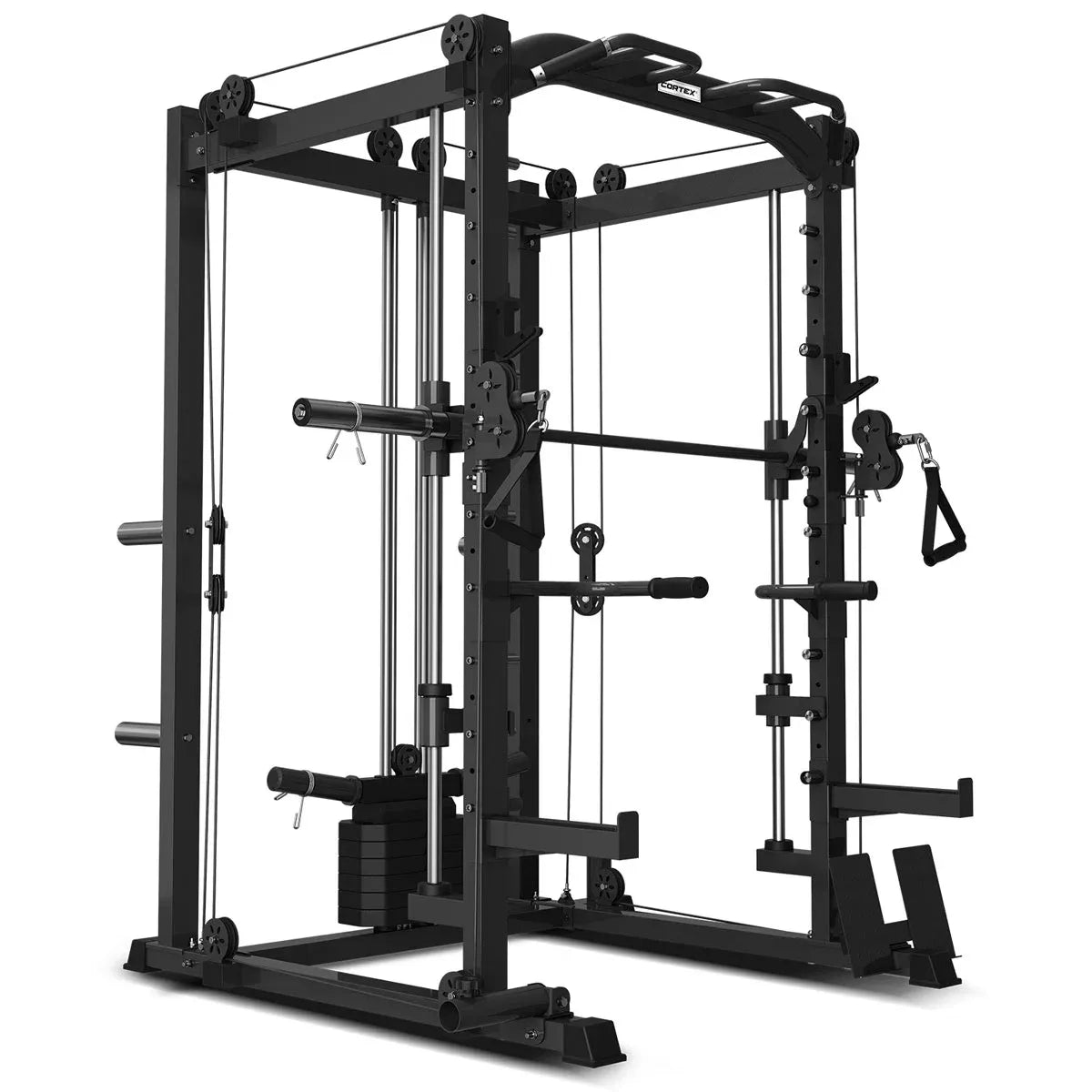 CORTEX SM-20 6-in-1 Power Rack with Smith & Cable Machine V572-CSST-SM20