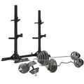 CORTEX SR10 Squat Rack with 90kg Standard Tri-Grip Weight and Bar Set V572-CSST-SR10-B