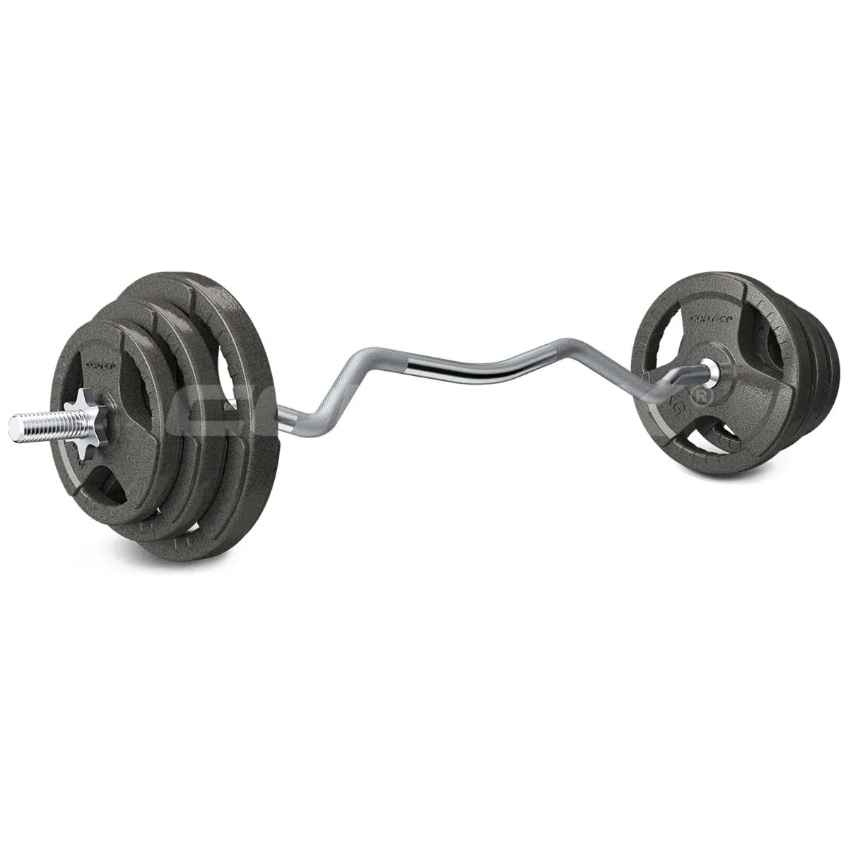 CORTEX SR10 Squat Rack with 90kg Standard Tri-Grip Weight and Bar Set V572-CSST-SR10-B