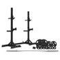 CORTEX SR-10 Squat Rack Package + 100kg Olympic Tri-Grip Weight Plates Package V572-CSST-SR10-C