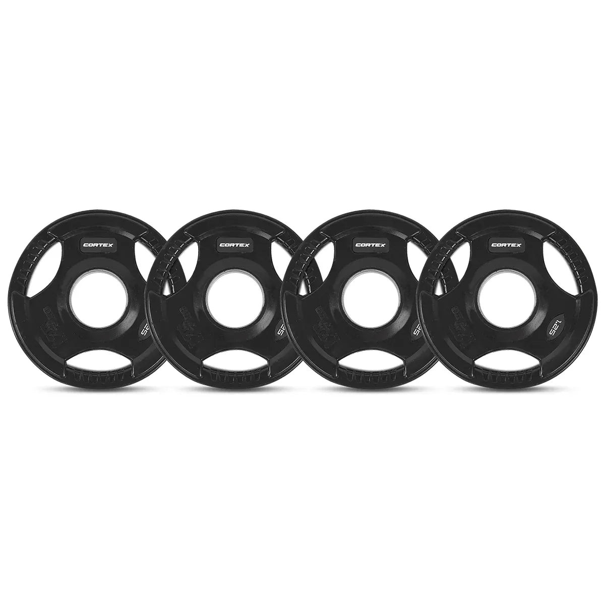 CORTEX SR-10 Squat Rack Package + 100kg Olympic Tri-Grip Weight Plates Package V572-CSST-SR10-C