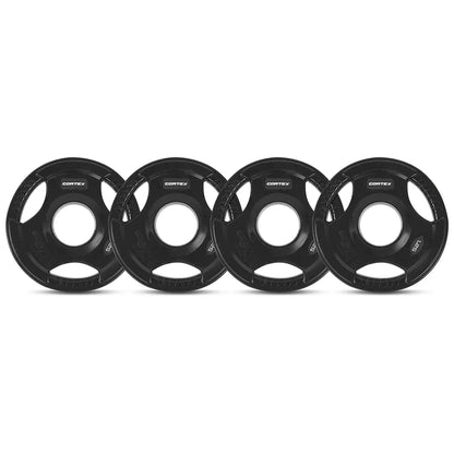 CORTEX SR-10 Squat Rack Package + 100kg Olympic Tri-Grip Weight Plates Package V572-CSST-SR10-C