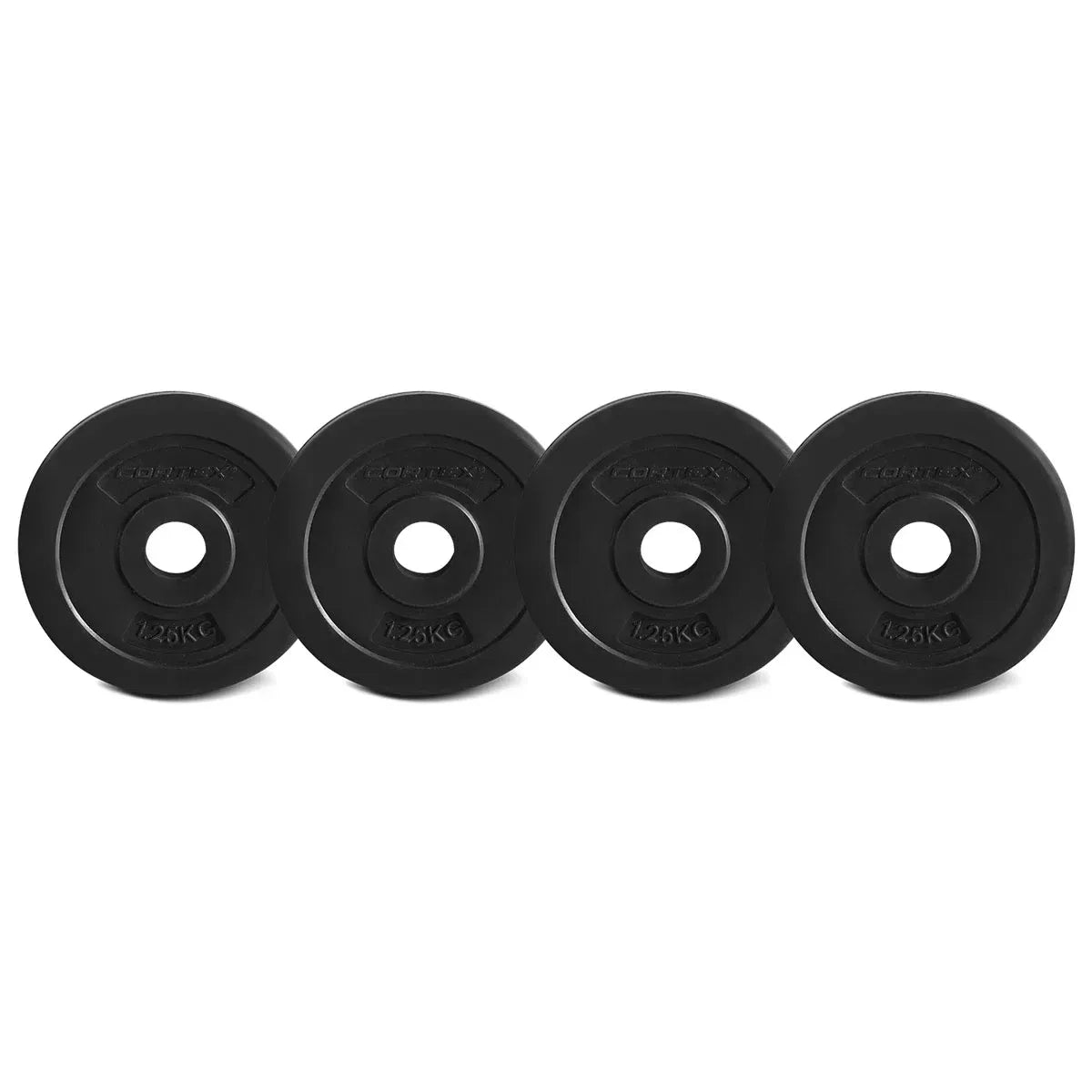 CORTEX 1.25kg EnduraShell Standard Weight Plates 25mm (Set of 4) V572-CSST-WPSEC012-4