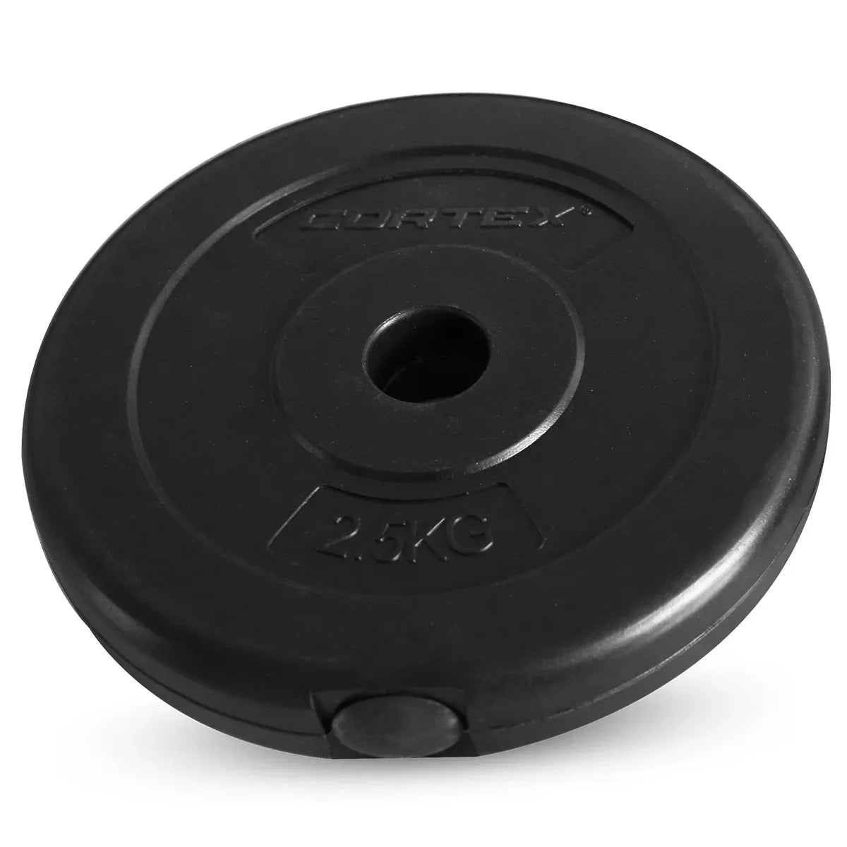 CORTEX 2.5kg EnduraShell Standard Weight Plates 25mm (Set of 4) V572-CSST-WPSEC025-4