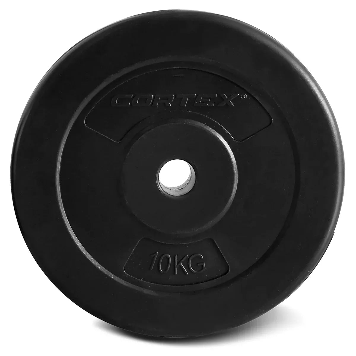 CORTEX 10kg EnduraShell Standard Weight Plates 25mm (2 Pack) V572-CSST-WPSEC100-2