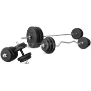 CORTEX 90kg EnduraCast Barbell Weight Set V572-CSST-WPSECSET-A