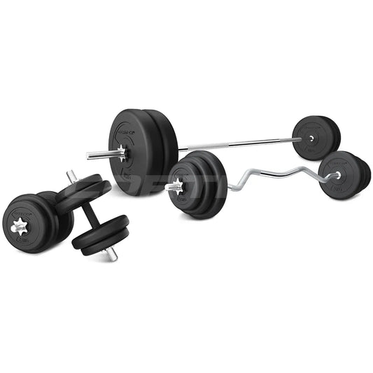 CORTEX 90kg EnduraCast Barbell Weight Set V572-CSST-WPSECSET-A