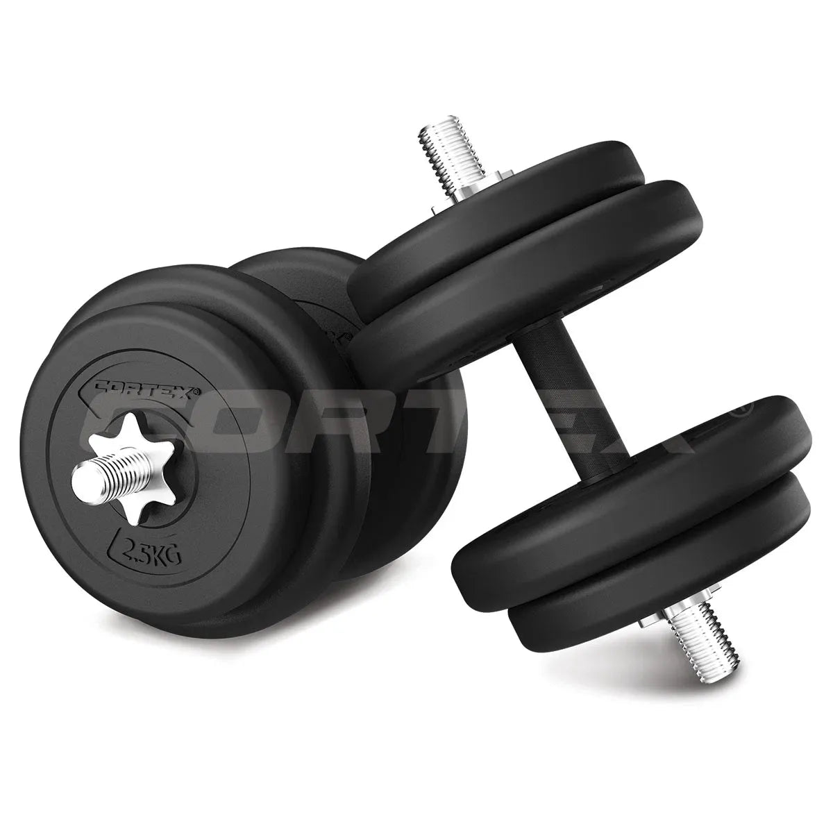 CORTEX 40kg EnduraCast Dumbbell Weight Set V572-CSST-WPSECSET-C