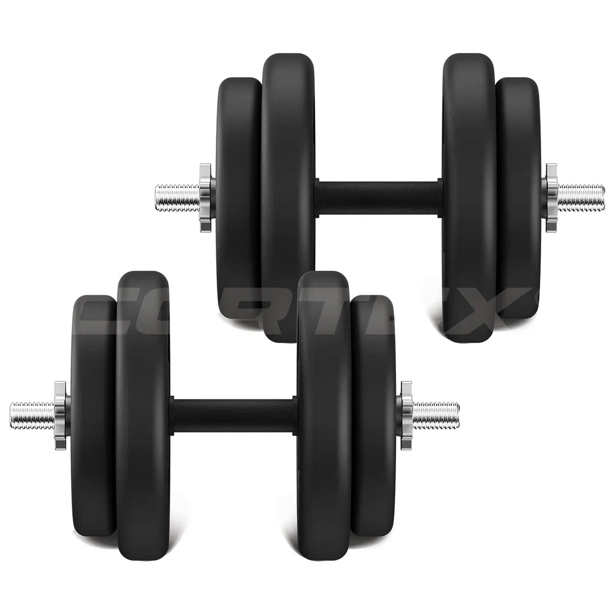 CORTEX 40kg EnduraCast Dumbbell Weight Set V572-CSST-WPSECSET-C