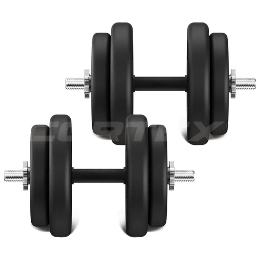 CORTEX 40kg EnduraCast Dumbbell Weight Set V572-CSST-WPSECSET-C