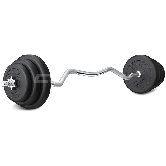 CORTEX 40kg EnduraCast Curl Bar Weight Set V572-CSST-WPSECSET-D