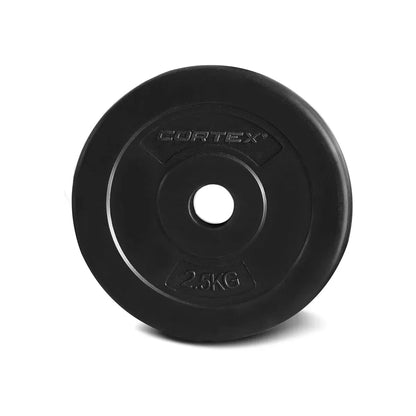 CORTEX 40kg EnduraCast Curl Bar Weight Set V572-CSST-WPSECSET-D