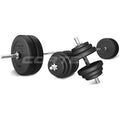 CORTEX 85kg EnduraShell Barbell & Dumbbell Weight Set V572-CSST-WPSECSET-O