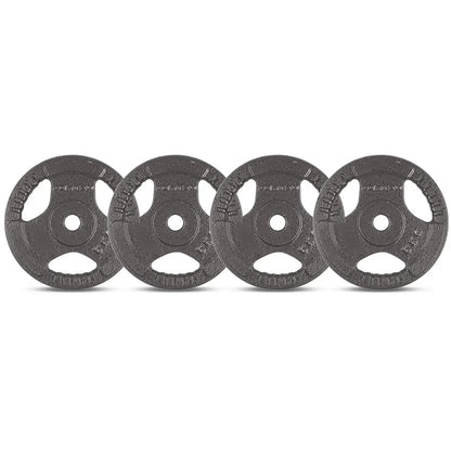 CORTEX 5kg Tri-Grip Standard Plates 25mm (Set of 4) V572-CSST-WPSTG050-4