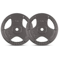 CORTEX 10kg Tri-Grip Standard Plates 25mm (Pair) V572-CSST-WPSTG100-2