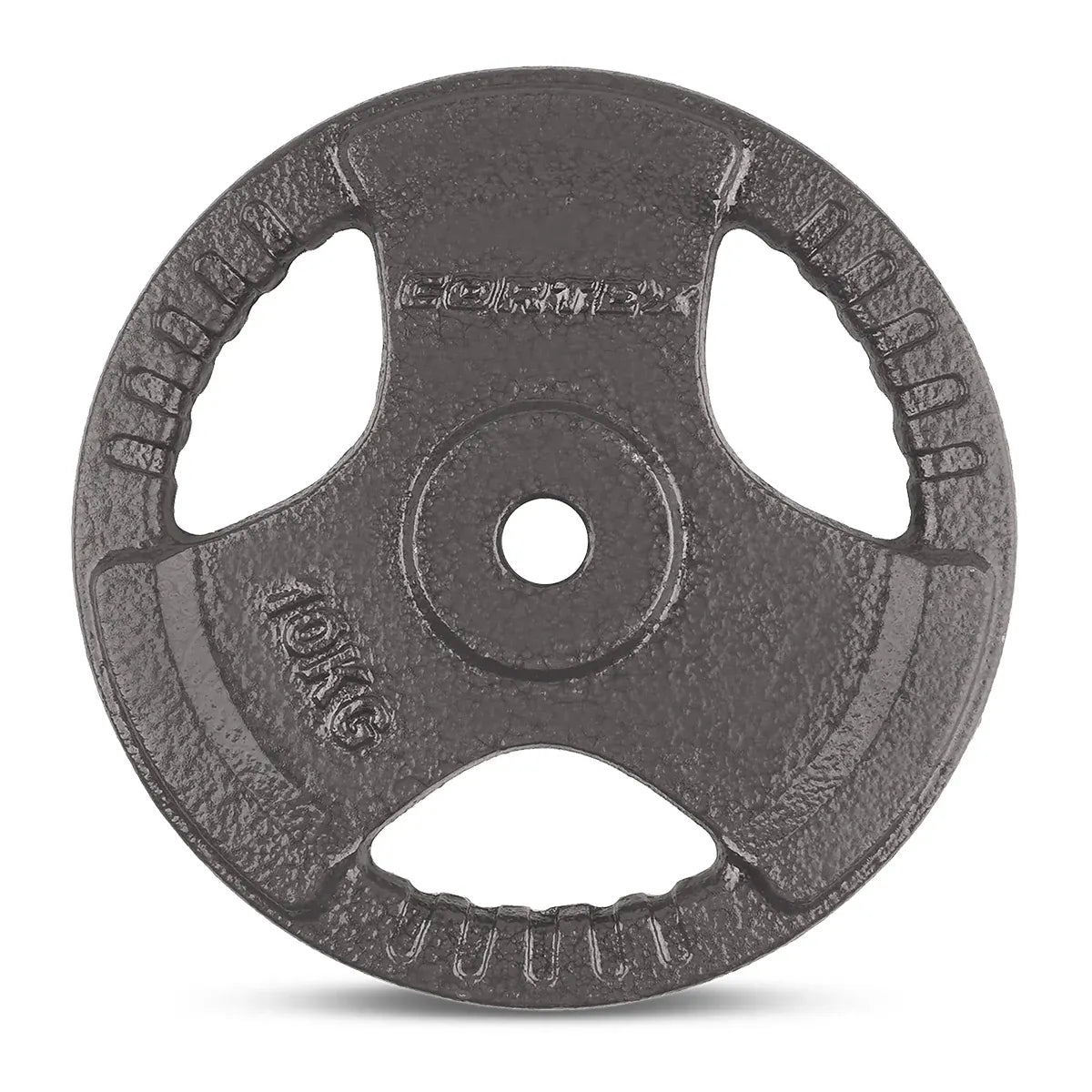 CORTEX 10kg Tri-Grip Standard Plates 25mm (Pair) V572-CSST-WPSTG100-2