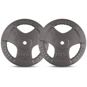 CORTEX 20kg Tri-Grip Standard Plate 25mm (Pair) V572-CSST-WPSTG200-2