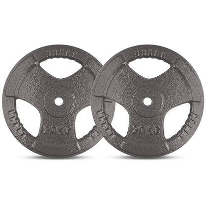 CORTEX 20kg Tri-Grip Standard Plate 25mm (Pair) V572-CSST-WPSTG200-2