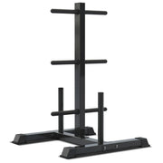 CORTEX 90kg Tri-Grip Standard Barbell Weight Set with Weight Tree 25mm V572-CSST-WPSTGSET-B